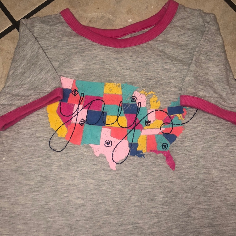 Pink road trip shirt
